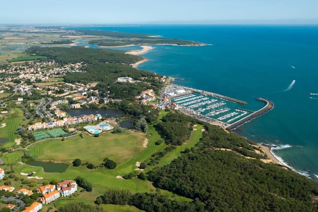 "L'Harmonie" Appartement Cosy 4 Personnes, Vue Golf, Wifi Gratuit Talmont-Saint-Hilaire Exteriör bild