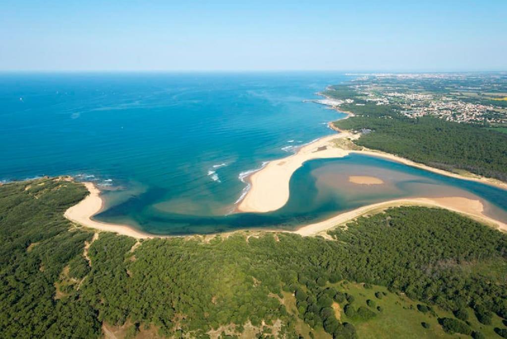 "L'Harmonie" Appartement Cosy 4 Personnes, Vue Golf, Wifi Gratuit Talmont-Saint-Hilaire Exteriör bild
